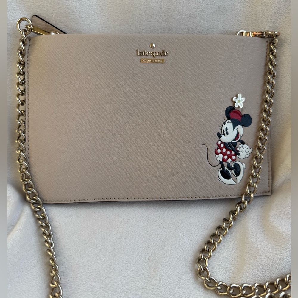 Kate Spade x Disney Collab Minnie Mouse Chain crossbody